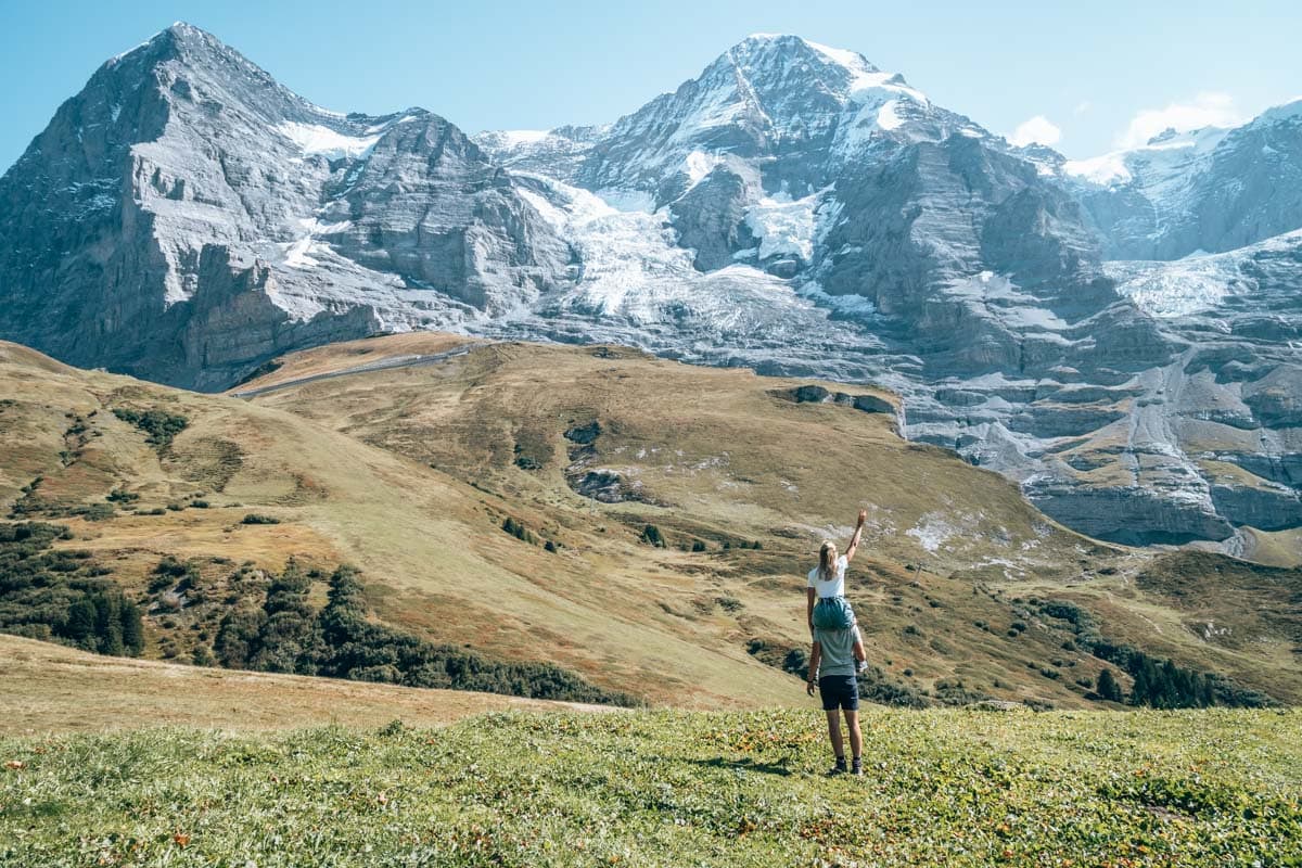 Mooiste uitzichten in Zwitserland: de Kleine Scheidegg