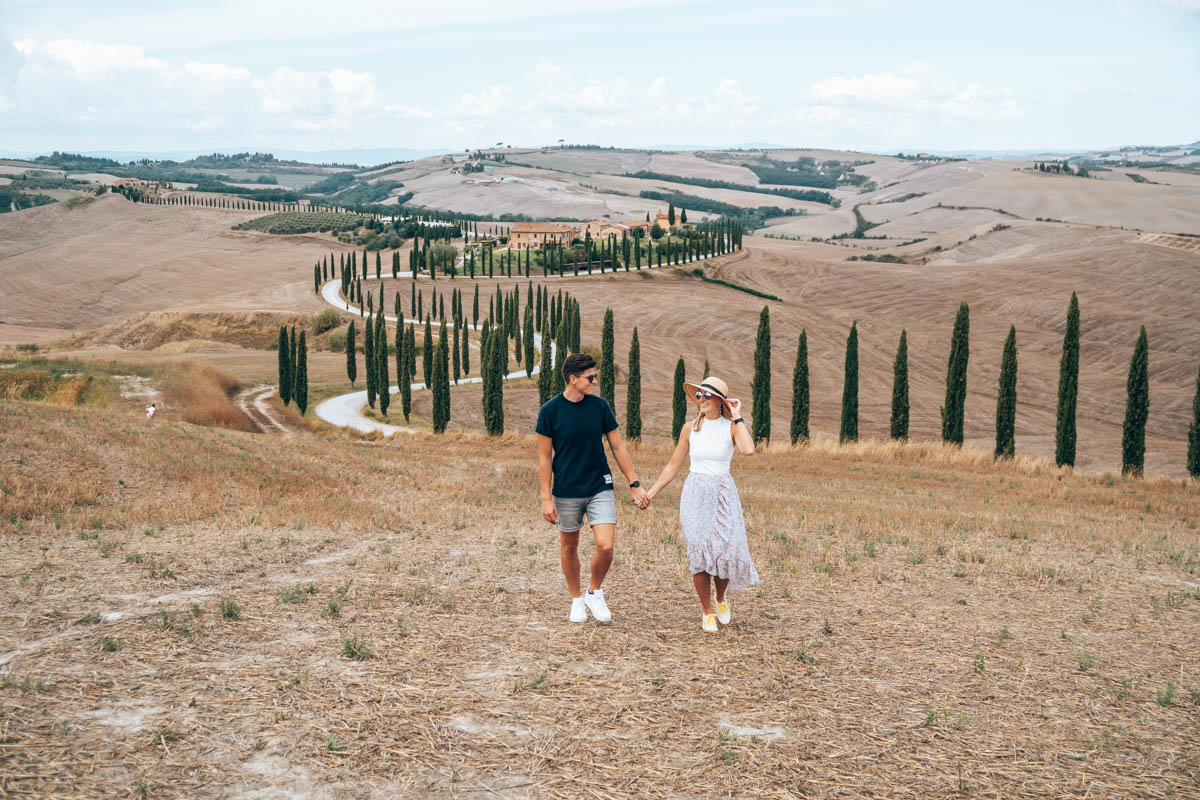 Instagram foto hotspots van Italie, Toscane