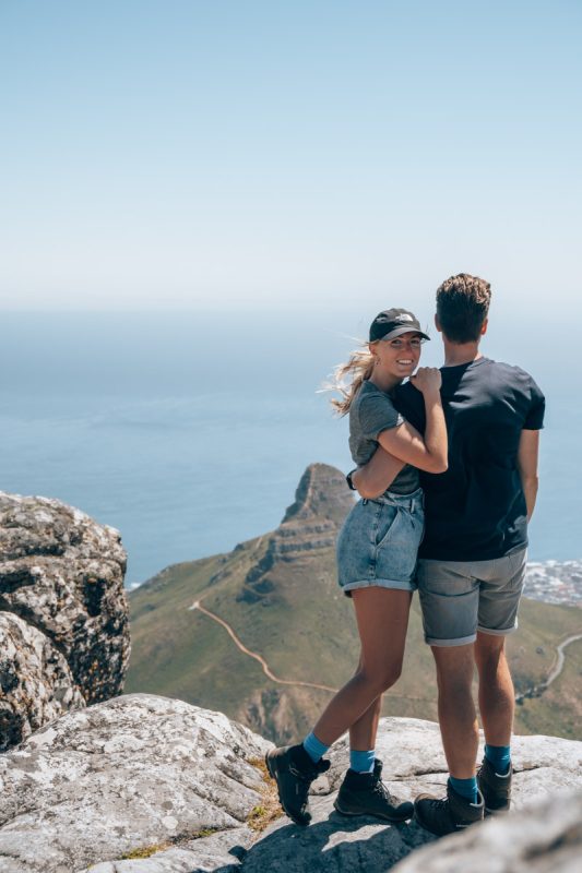Tafelberg beklimmen vakantie Zuid-Afrika 2 weken