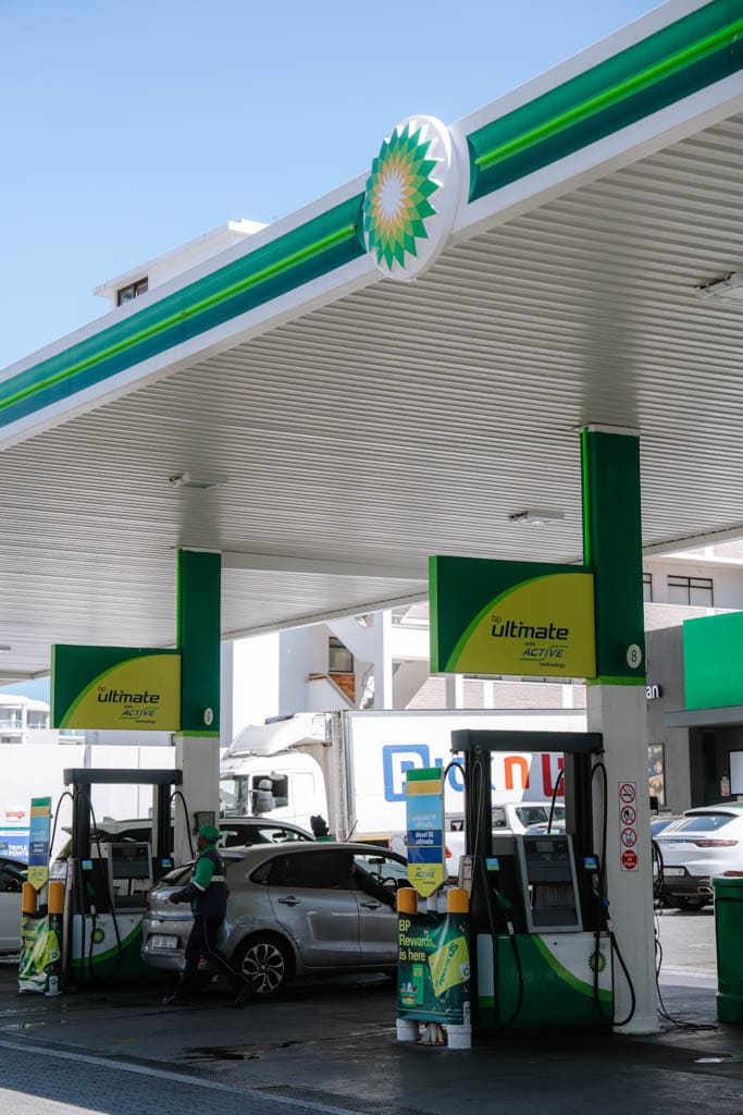 Tanken in Zuid-Afrika gewoontes