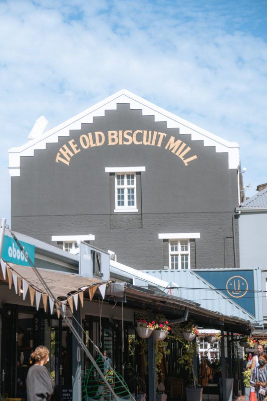 The Old Biscuit Mill in Woodstock in Kaapstad