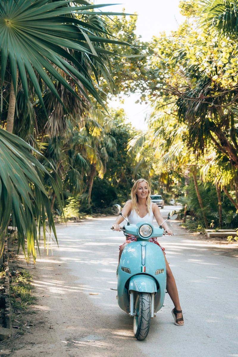 scooter huren tulum