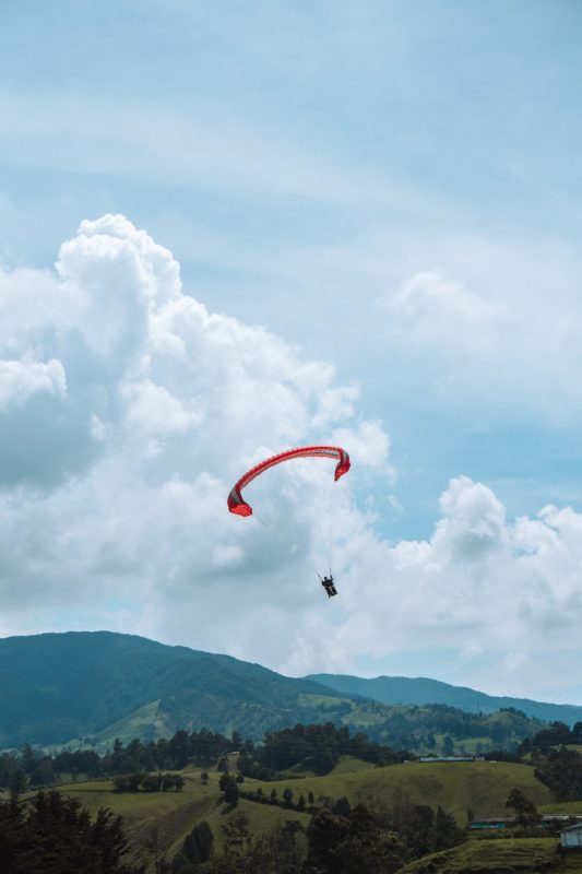 Tips voor paragliden in Medellin 