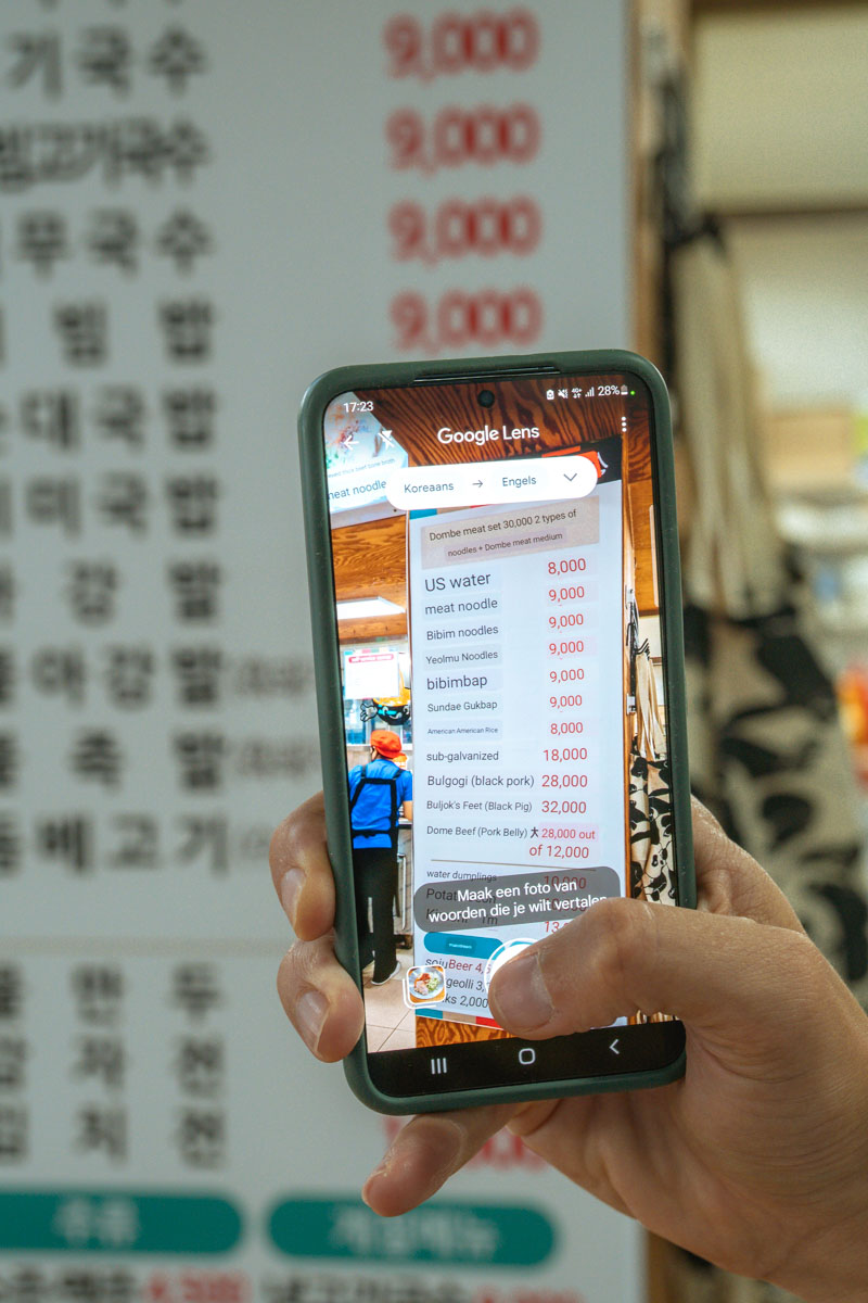 Apps voor reizen in Zuid-Korea