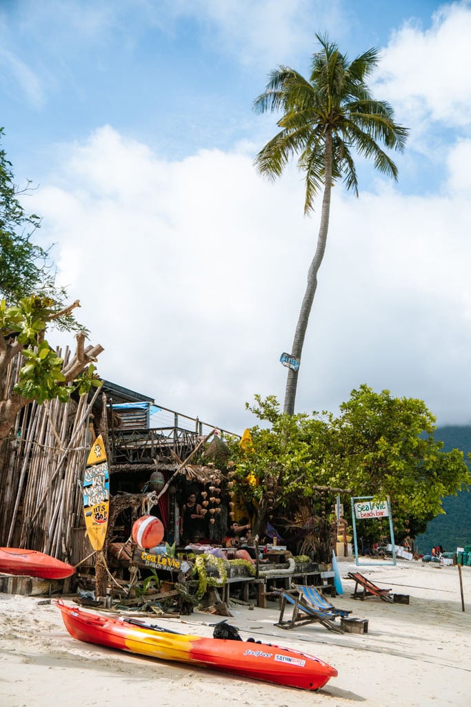 Tips voor leuke beach bars op Koh Lipe