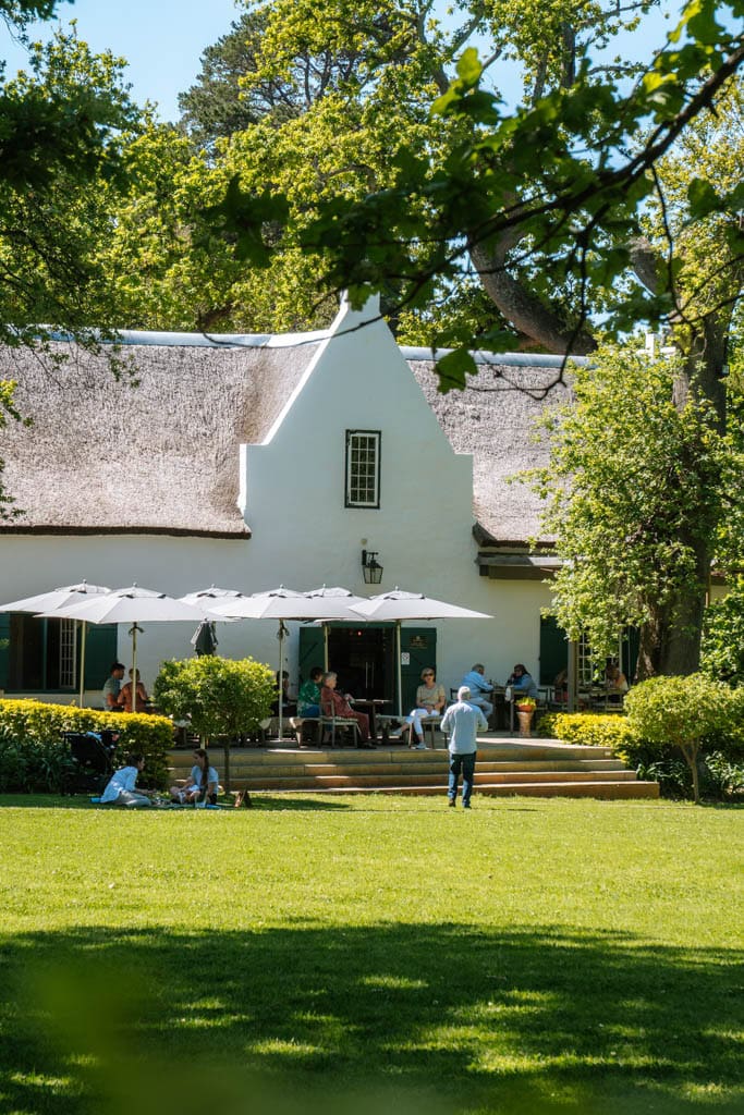 Wijnhuizen in Kaapstad 