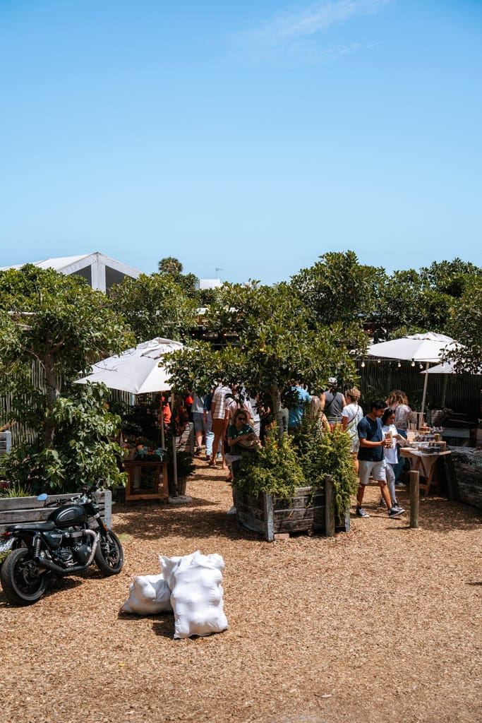 Oranjezicht Farmers Market in Kaapstad 