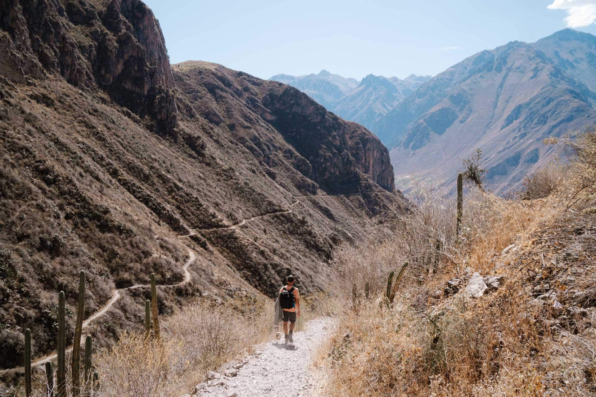 Colca Canyon Trekking in Peru. Tips om de route zelfstandig af te leggen