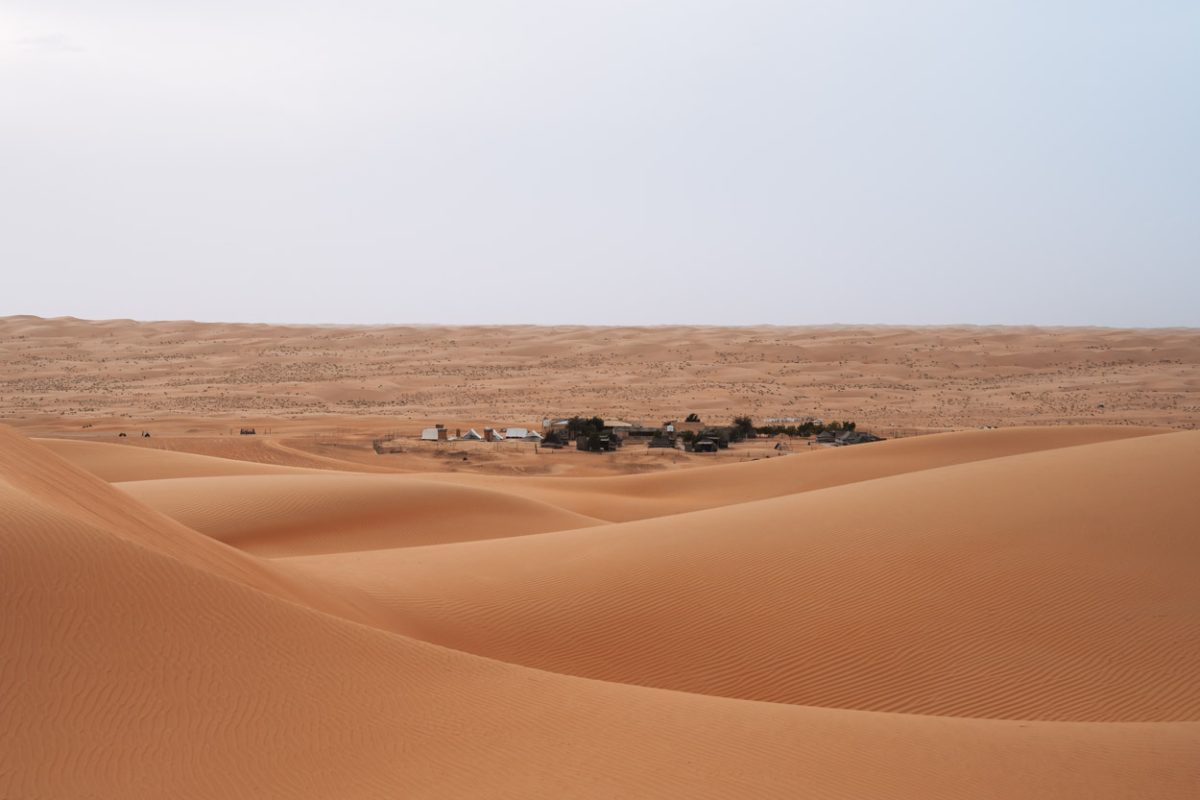 Waar verblijven Wahiba Sands Oman