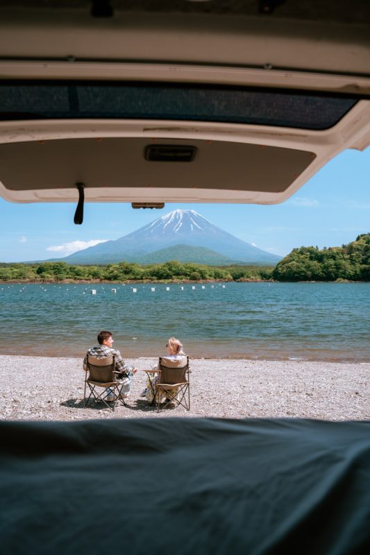 Lake Shoji Mount Fuji 