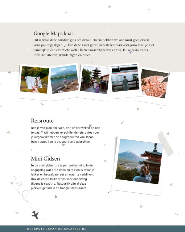 Japan reisgids met Google Maps Kaart