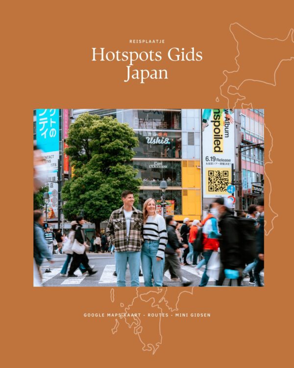 Hotspots Gids Japan met Google Maps Kaart