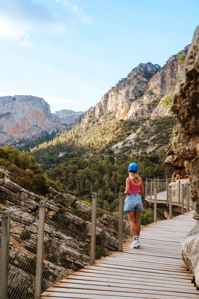 Is de Caminito del Rey hike zwaar?