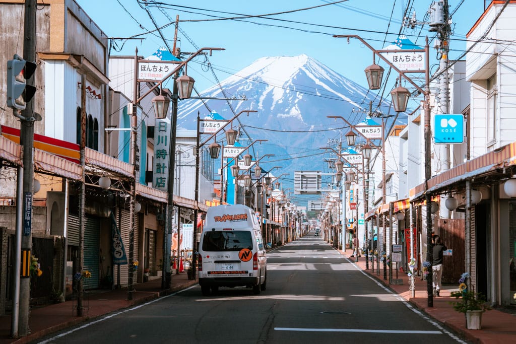 Door Japan met de camper reizen 