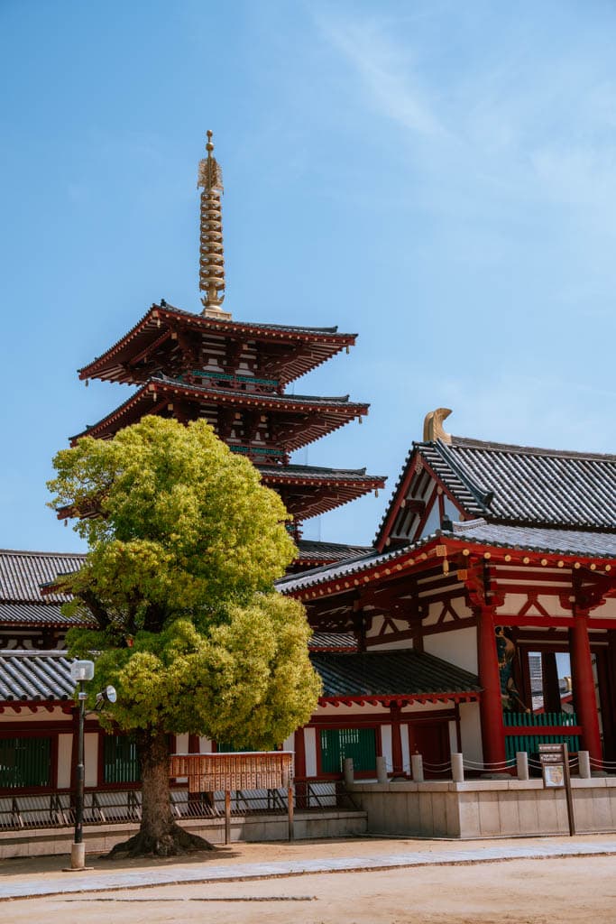 Bezienswaardigheden Osaka - Shittenho ji Tempel