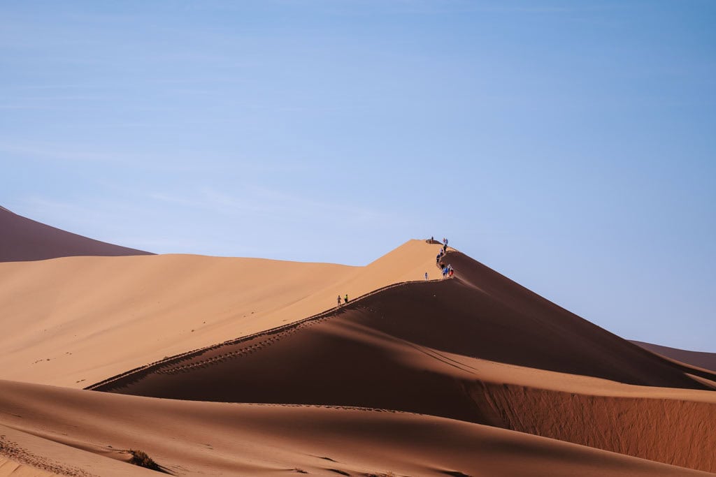 Big Daddy beklimmen in de Sossusvlei tips 