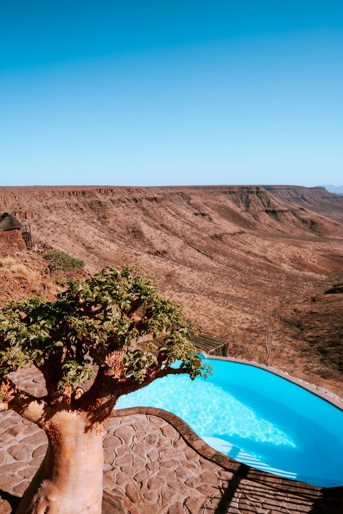 Zwembad Grootberg Lodge 