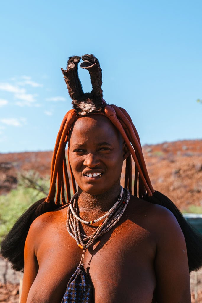 Himba bevolking roadtrip Namibie 