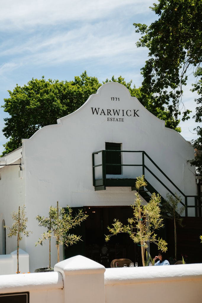 Tips Stellenbosch Franschhoek: picknicken bij Warwick Estate