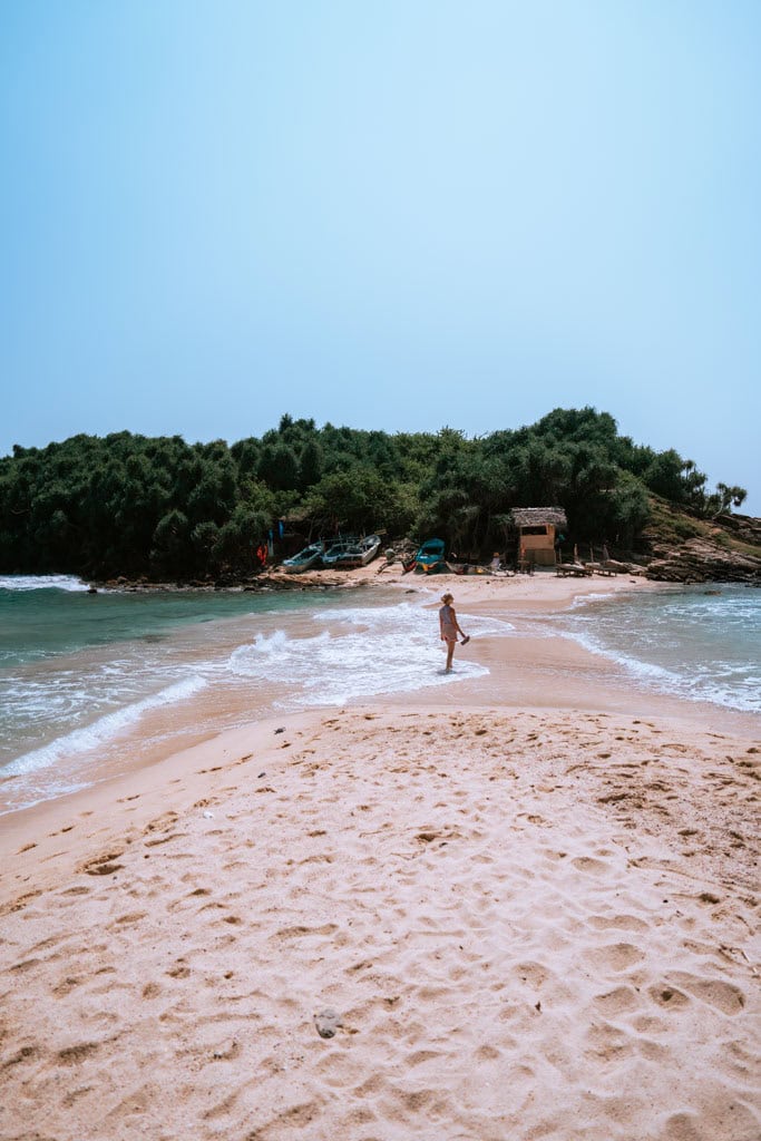 Blue Island in Hiriketiya