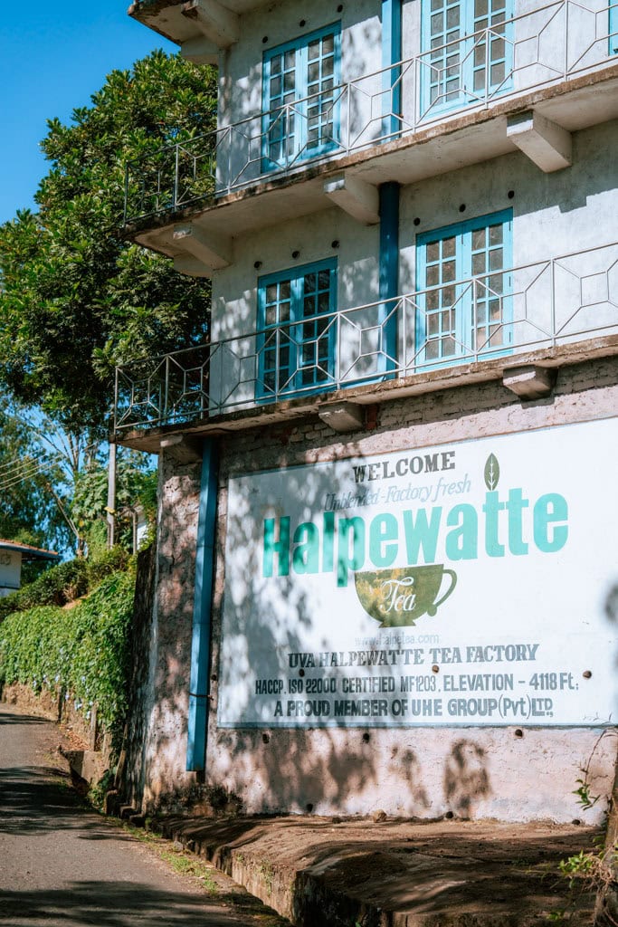 Halpewatte Tea Factory