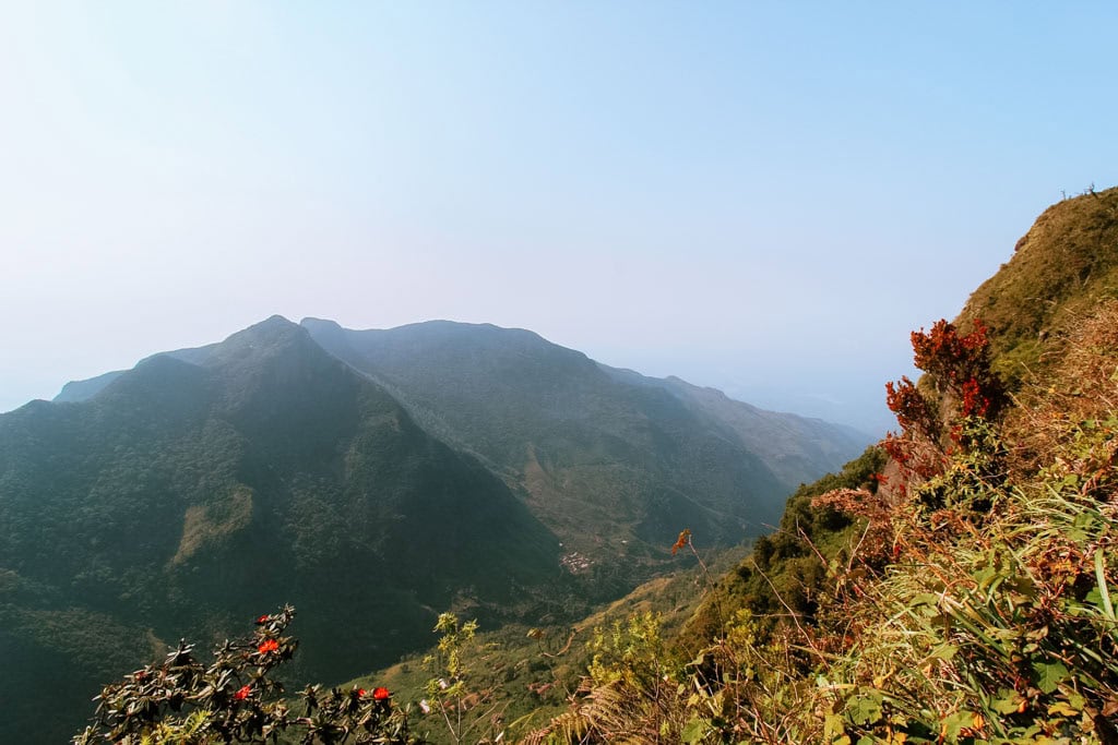 Worlds End in Horton Plains