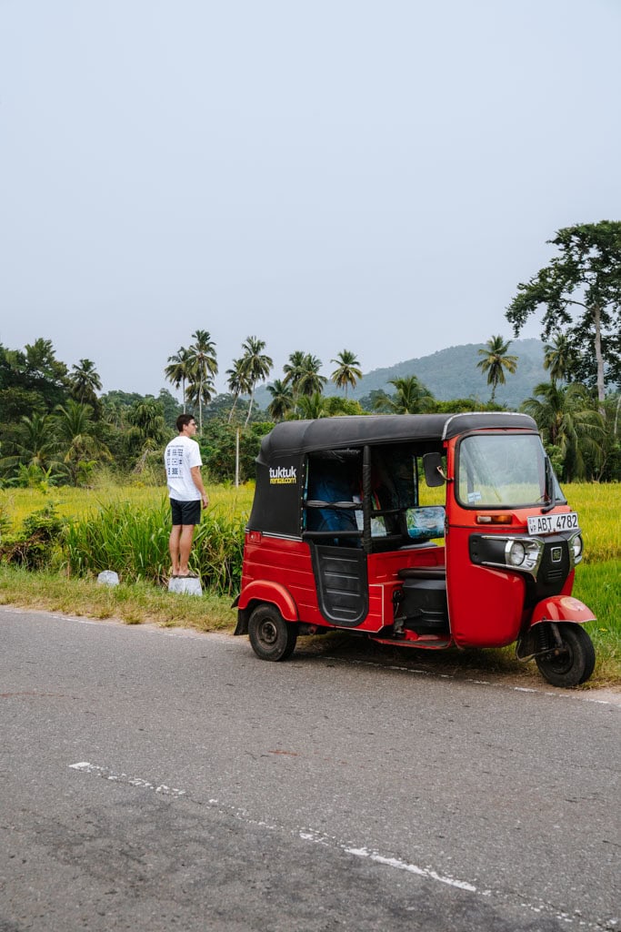 Ervaring Tuktuk huren in Sri Lanka bij Tuktuk Rental 