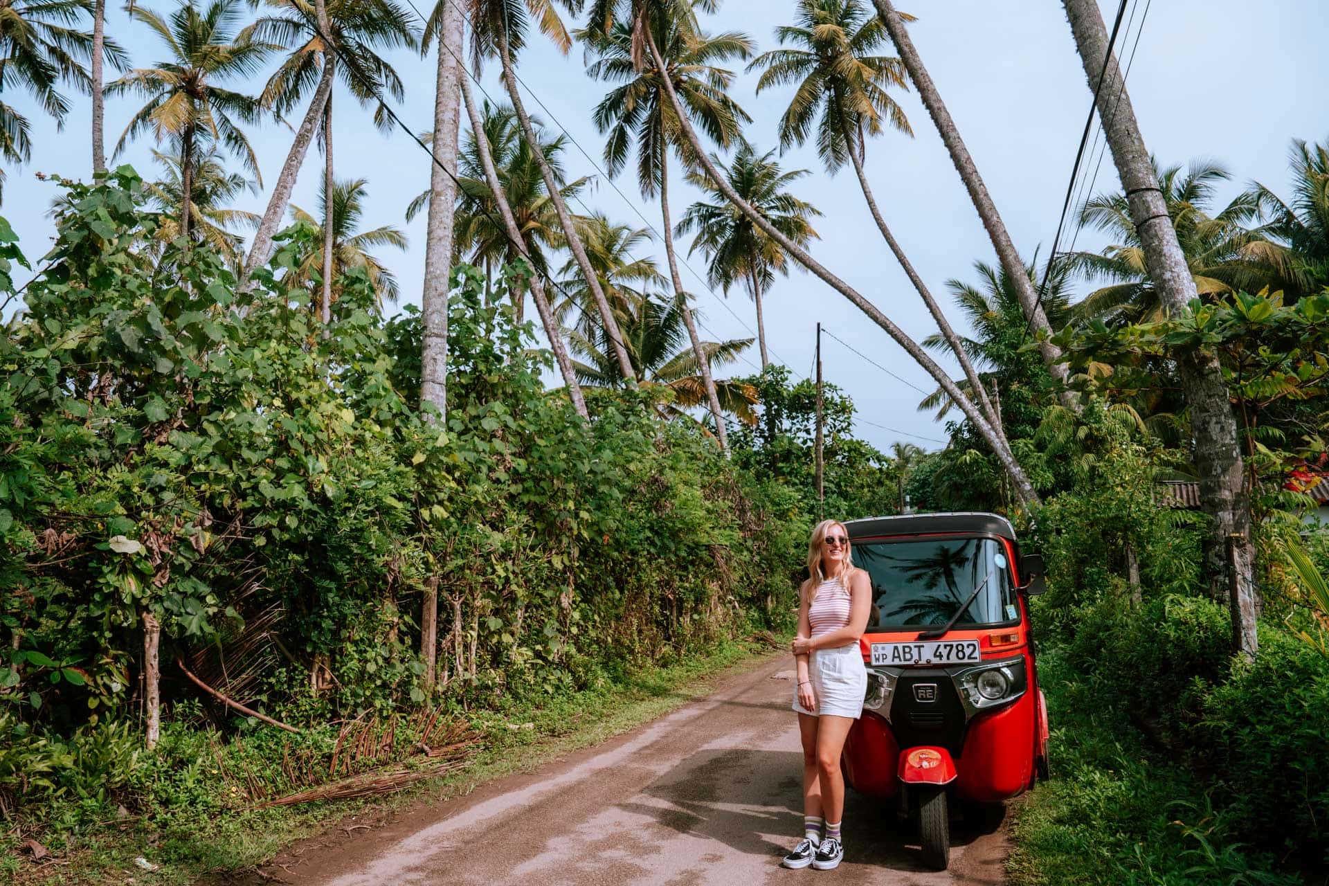 Tips tuktuk huren Sri Lanka - Kortingscode tuktuk rental en ervaring