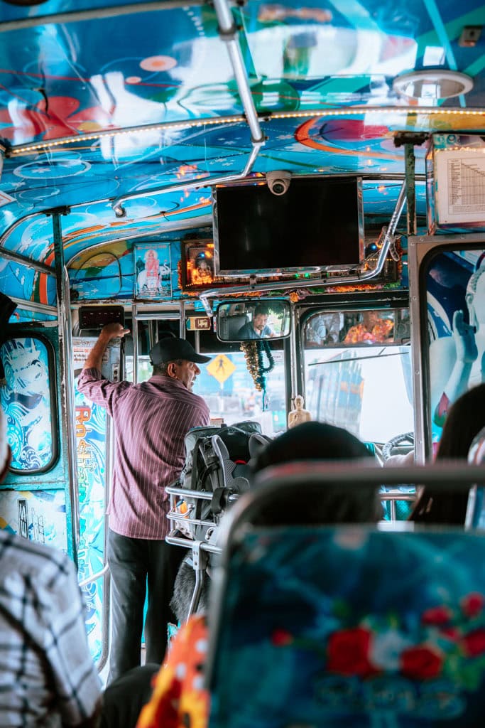 Tips vervoer route Sri Lanka