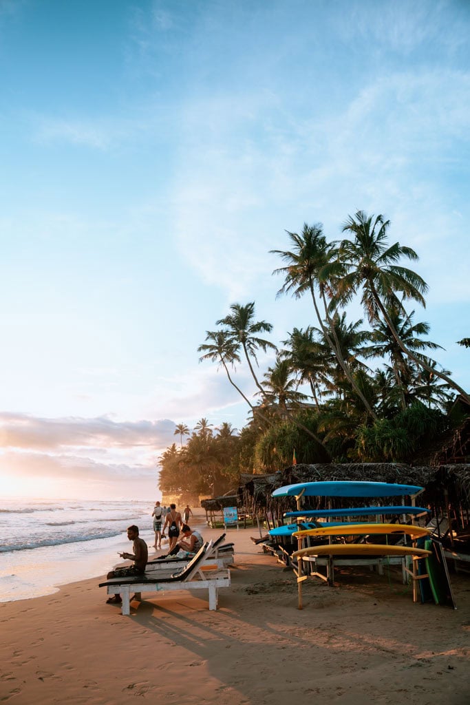 Ahangama in Sri Lanka