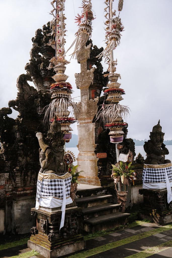 Watertempel Pura Ulun Danu Bratan in Munduk
