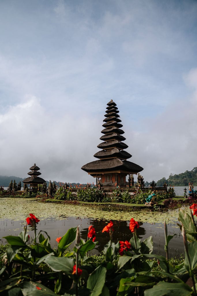 Watertempel Pura Ulun Danu Bratan in Munduk
