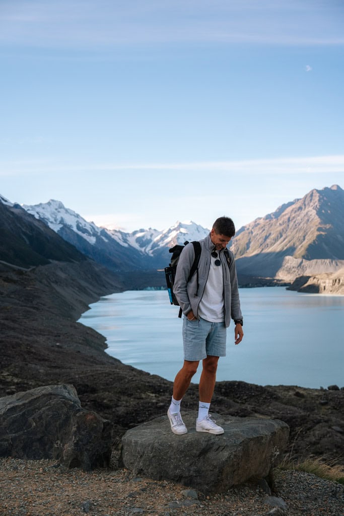 Makkelijke wandeling bij Mount Cook: Tasman Glacier View