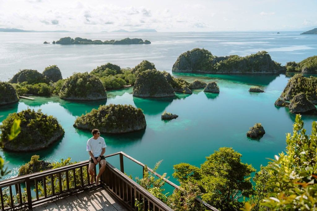 Piaynemo in Raja Ampat vanuit Kri bezoeken