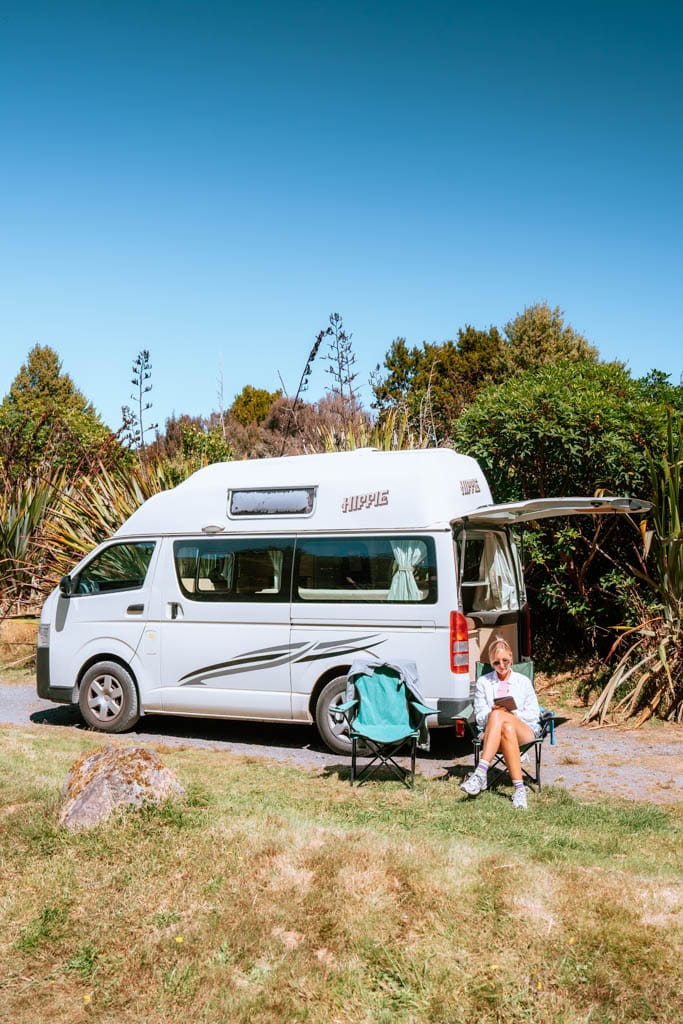 Gratis camping Tongariro National Park