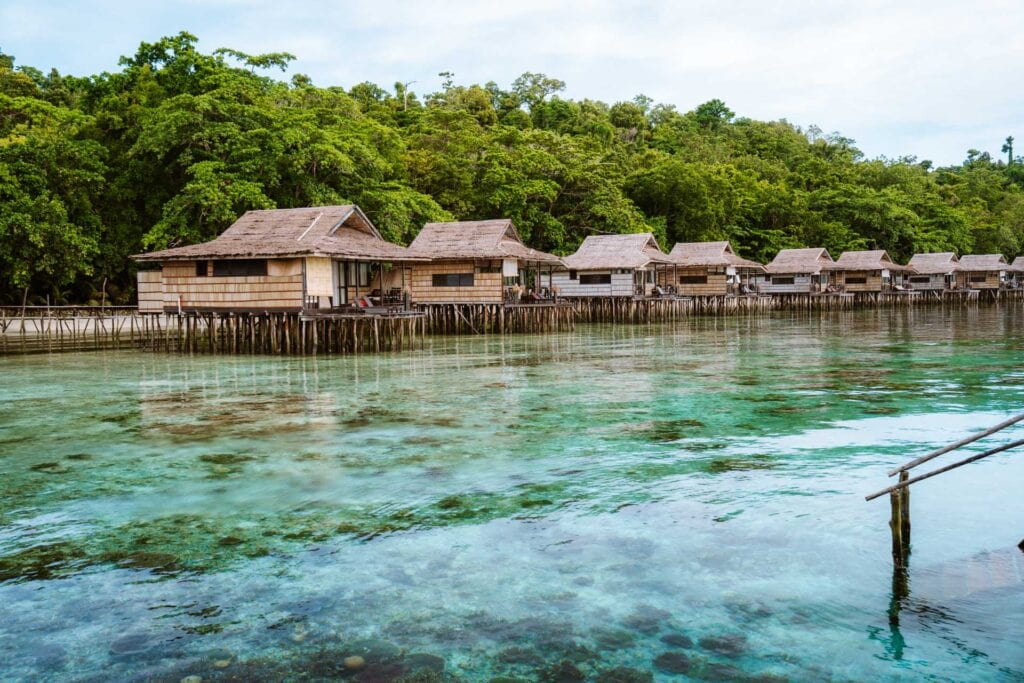 Tips waar verblijven Raja Ampat Indonesië - hotels, guesthouses en resorts