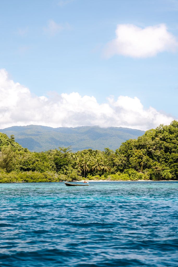 Route Raja Ampat voorbereiden
