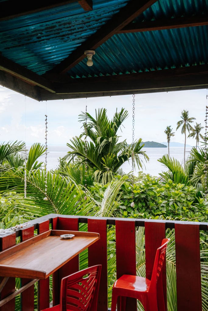Overnachten in Raja Ampat in Waisai op het eiland Waigeo 