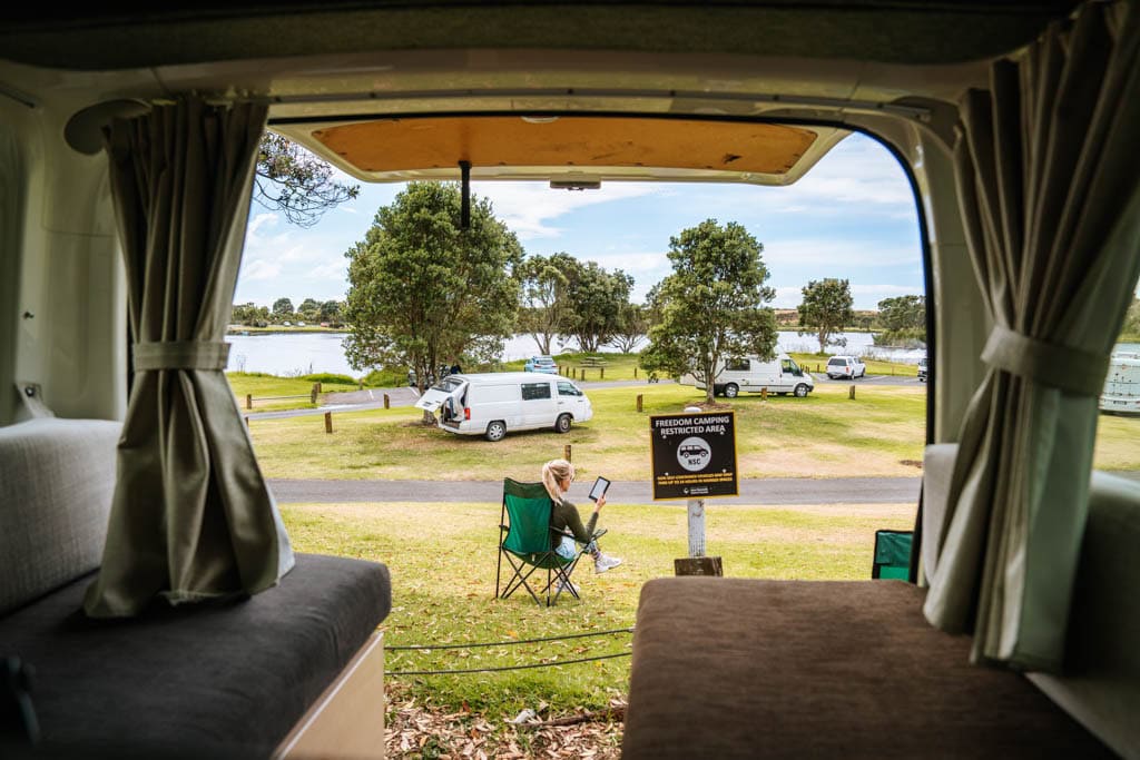 Tips Taranaki: gratis kamperen New Plymouth