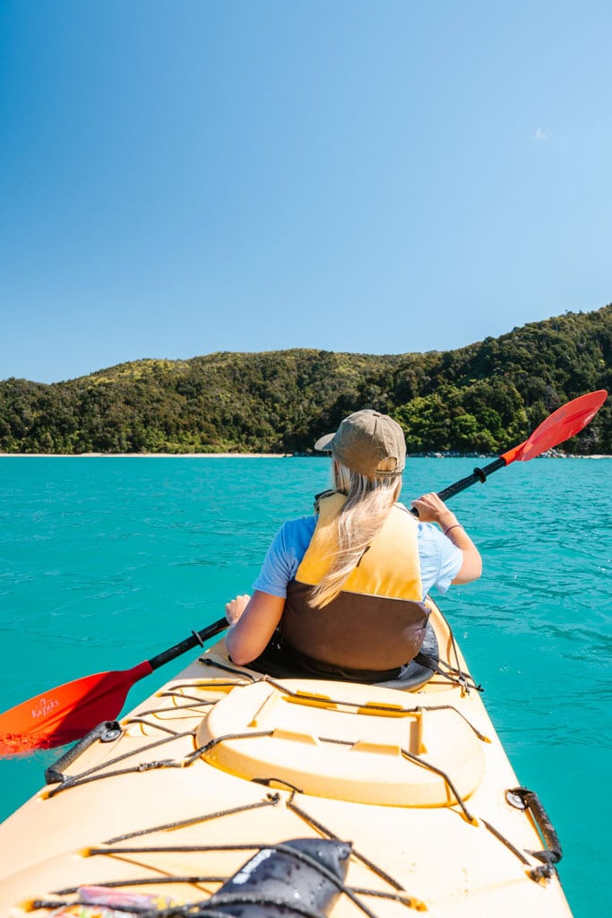 Doen in Abel Tasman NP: kajakken en zeehonden spotten