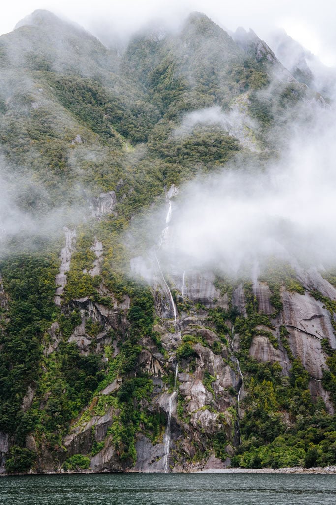 Milford Sound - Route Nieuw-Zeeland