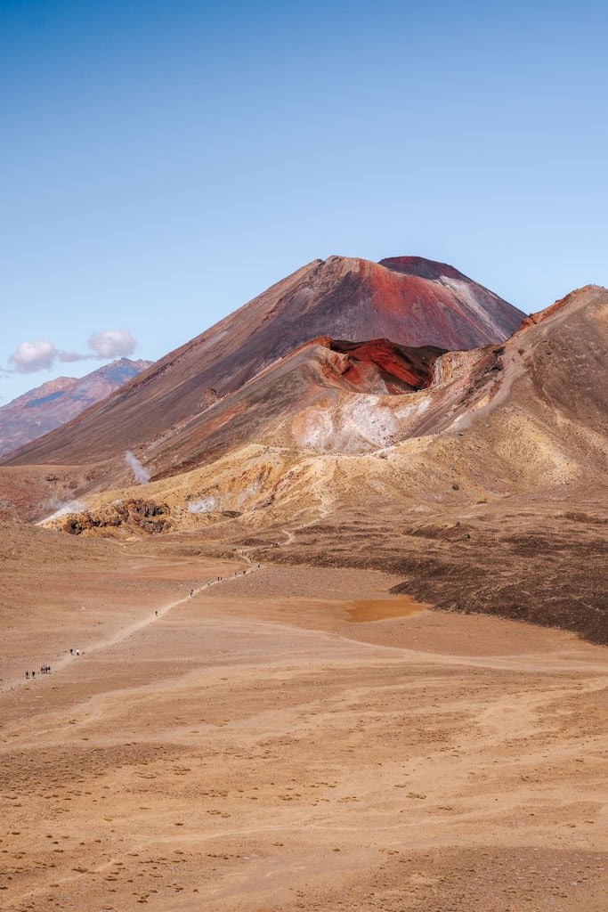 Tongariro National Park bezoeken tijdens route door Nieuw-Zeeland