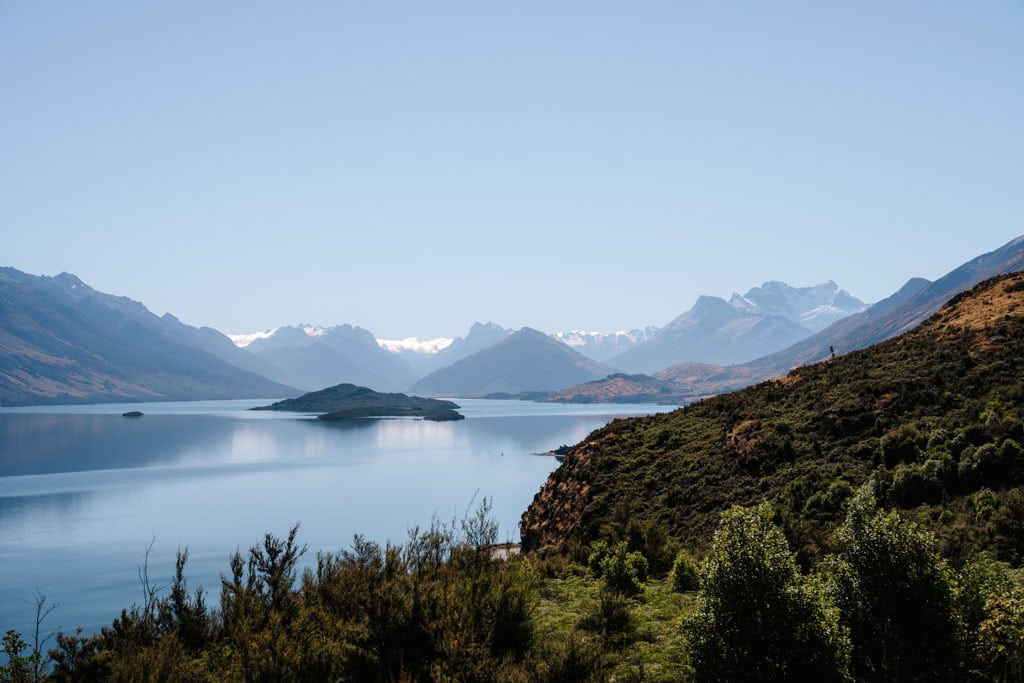 Doen in Queenstown: route naar Glenorchy rijden 