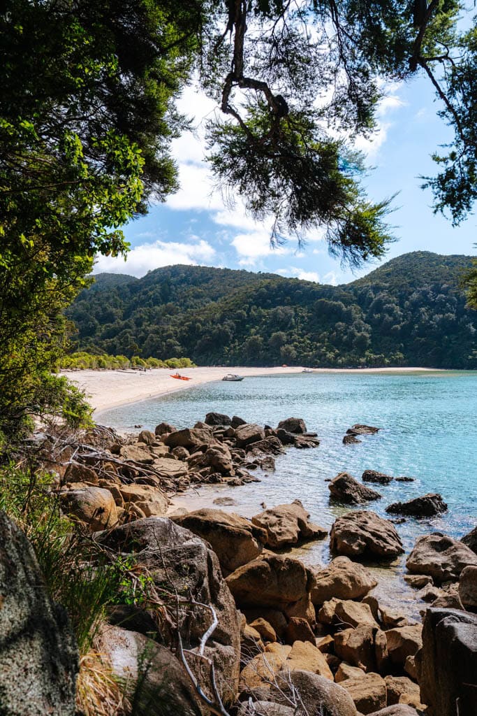 Tips welk deel wandelen in Abel Tasman National Park