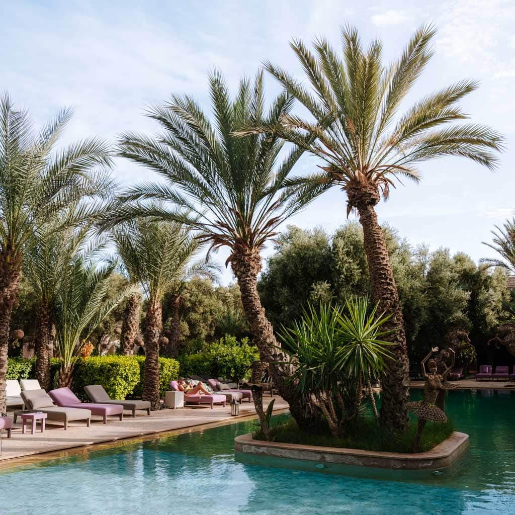 Hotel met zwembad in Marokko 