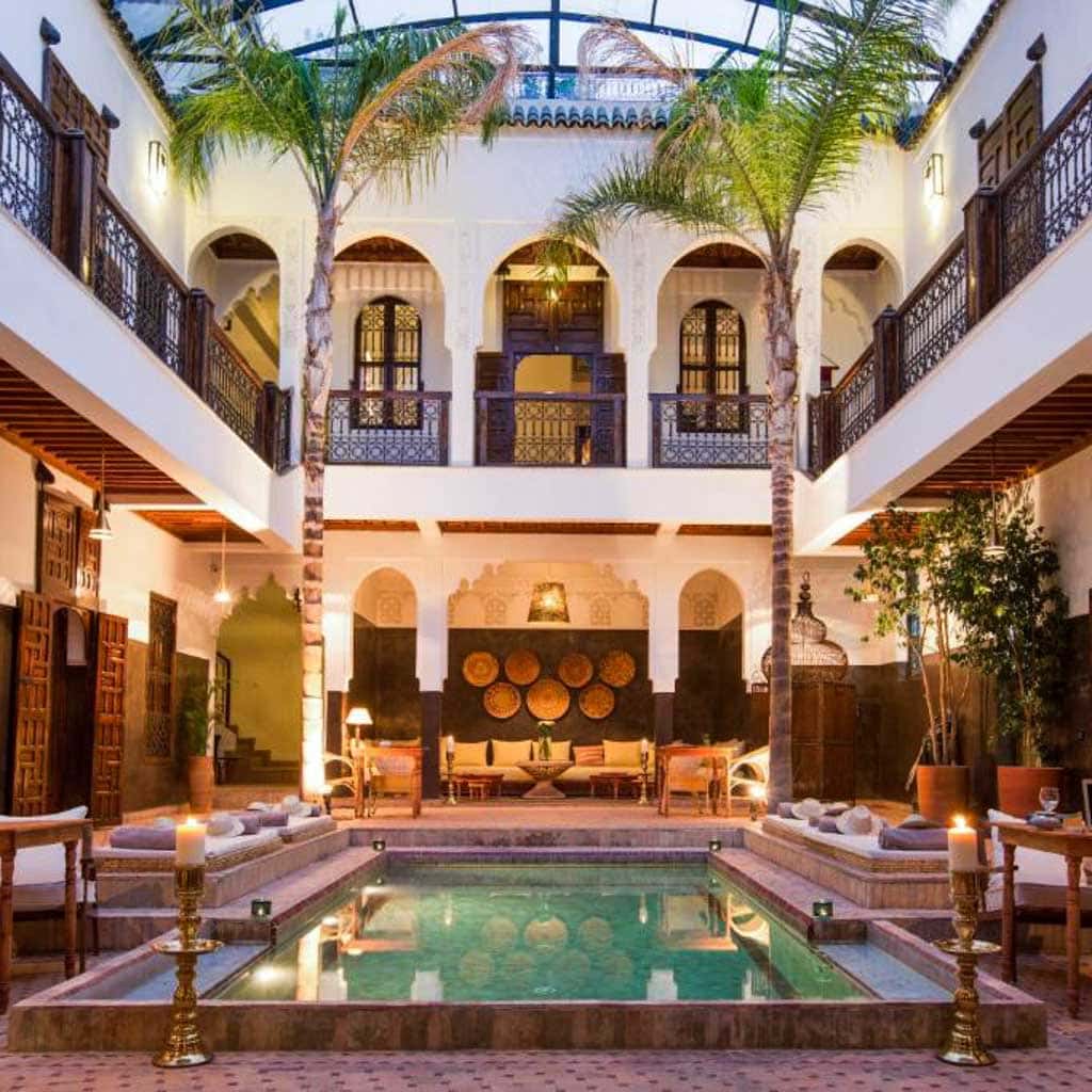 Tip verblijven in Marrakech: luxe riad 