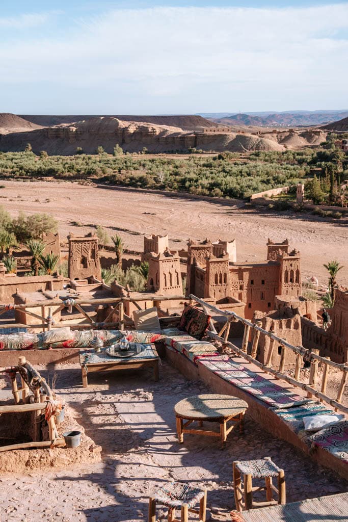 Mooiste dakterras in Ait Ben Haddou 