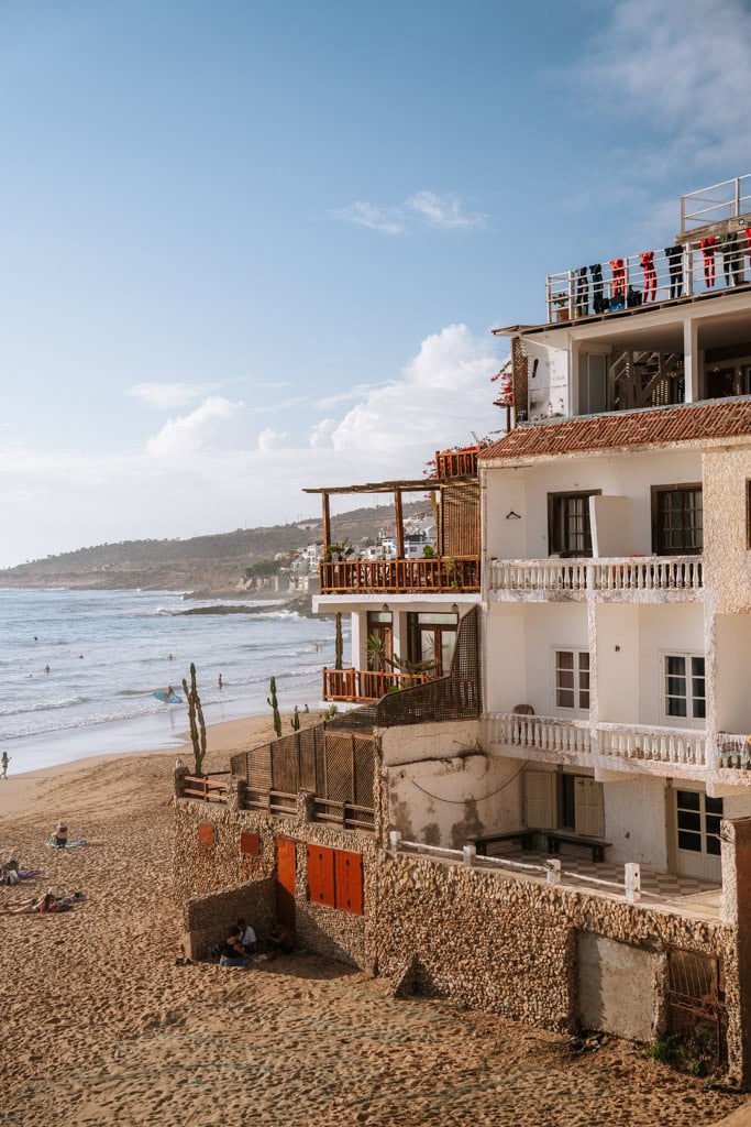 Tips voor hotels in Taghazout en Tamraght aan de kust van Marokko 