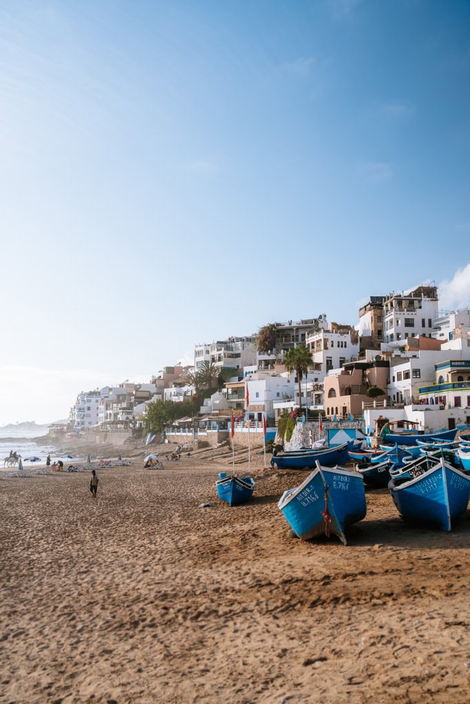 Tips voor stranden in Taghazout en Tamraght 