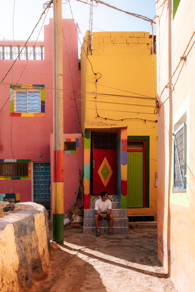 Het kleurrijke dorp Aghroud in Marokko 